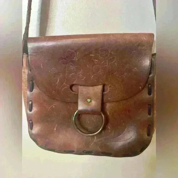 Vintage 60s Rare Woodstock satchel - Picture 5 of 6